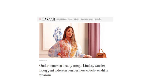 Ondernemer en beauty-mogul Lindsay van der Looij gunt iedereen een business coach - en dit is waarom
